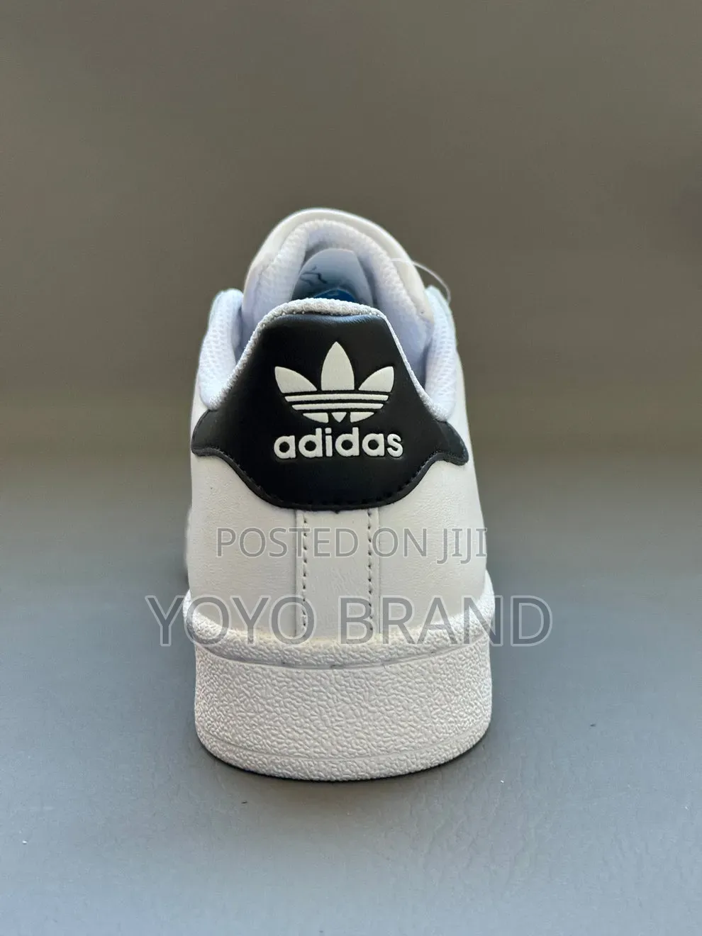 Adidas Superstar Sneakers Classic White Leather Black Three-Stripes
