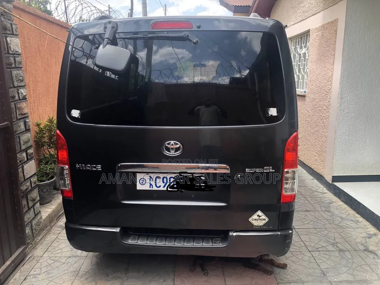 Toyota HiAce 2007 Black