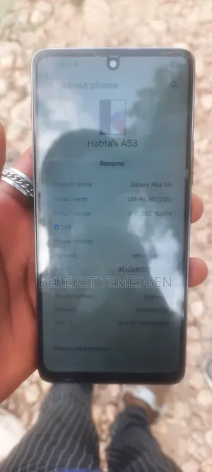Samsung Galaxy A53 5G 128 GB Black