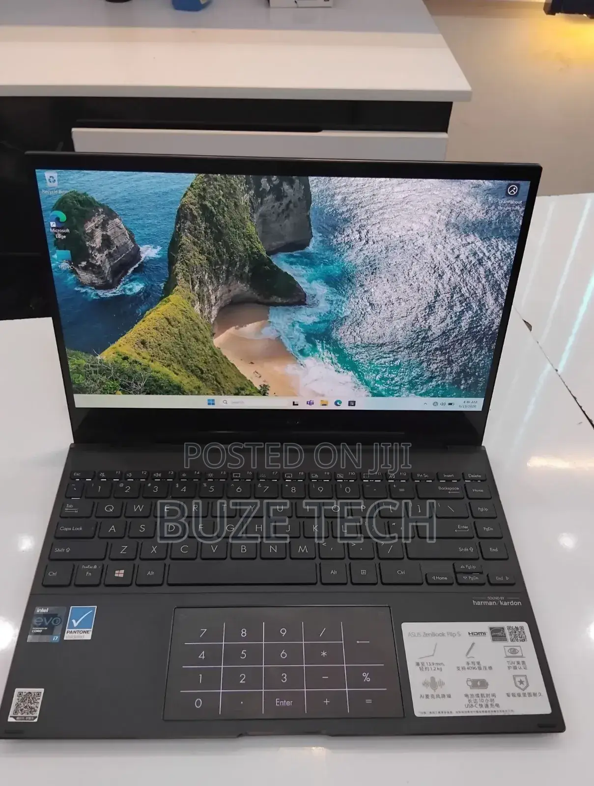 New Laptop Asus ZenBook Flip 14 UX461UA 16GB Intel Core i7 SSD 512GB