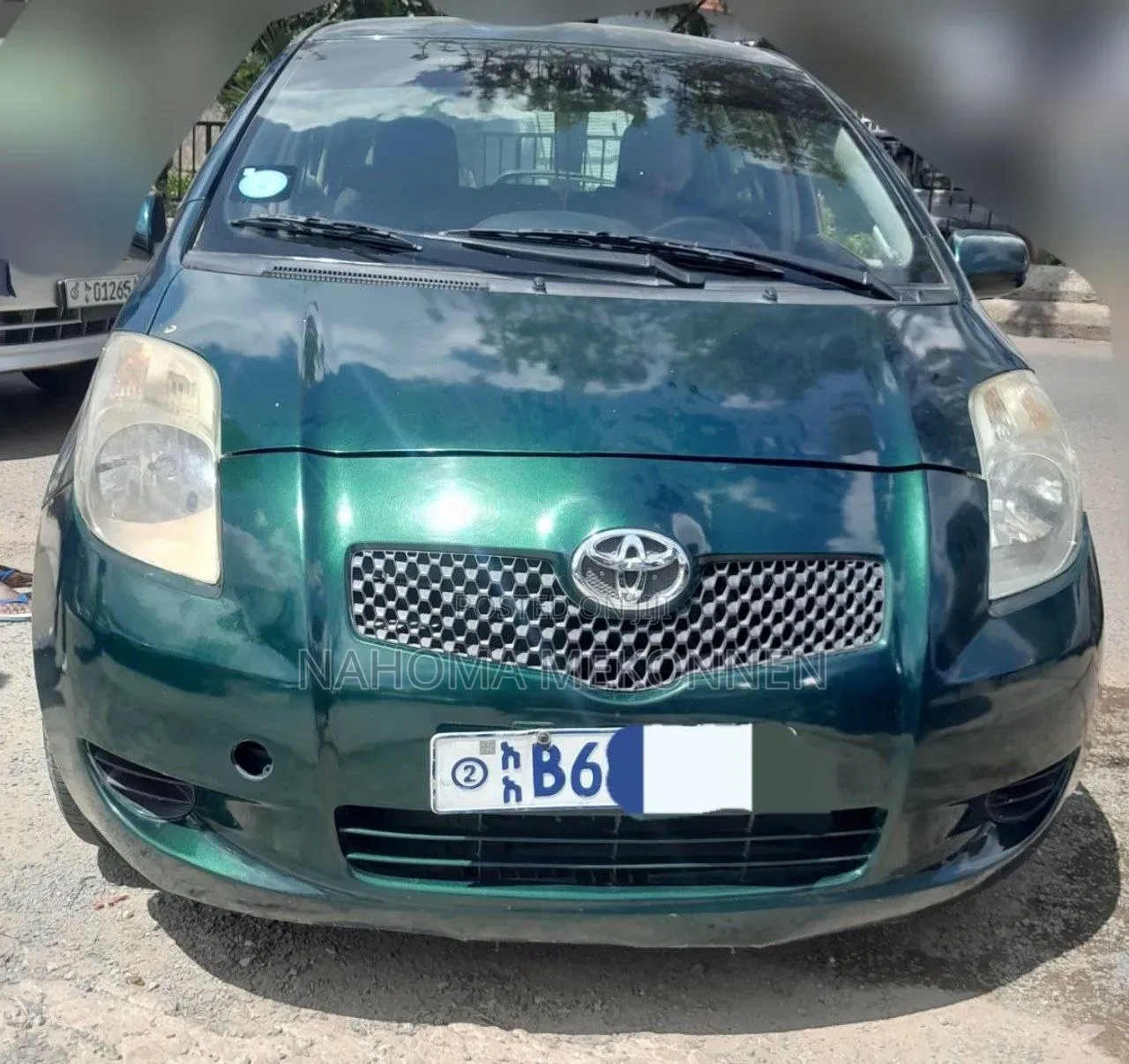 Toyota Yaris 2007 Green