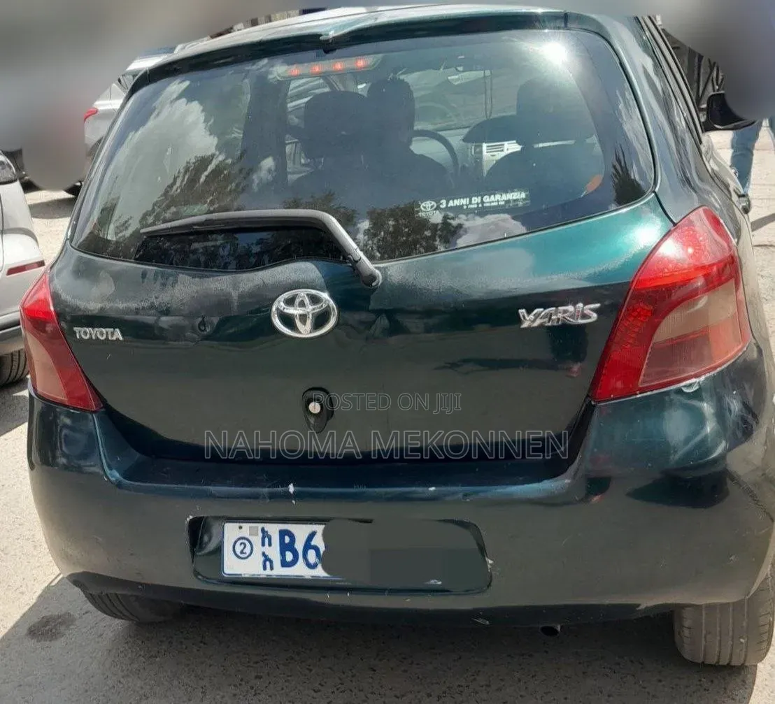 Toyota Yaris 2007 Green