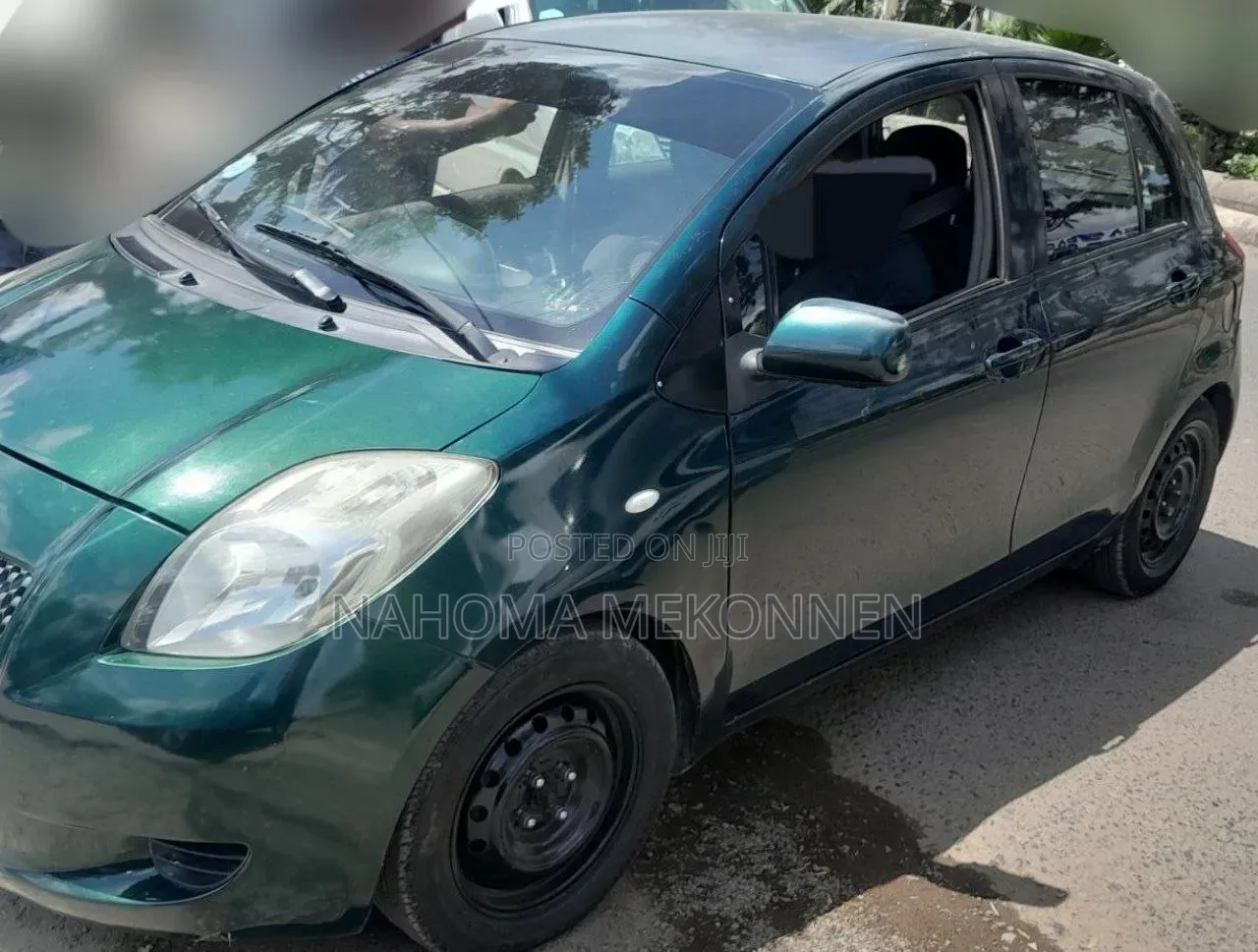 Toyota Yaris 2007 Green