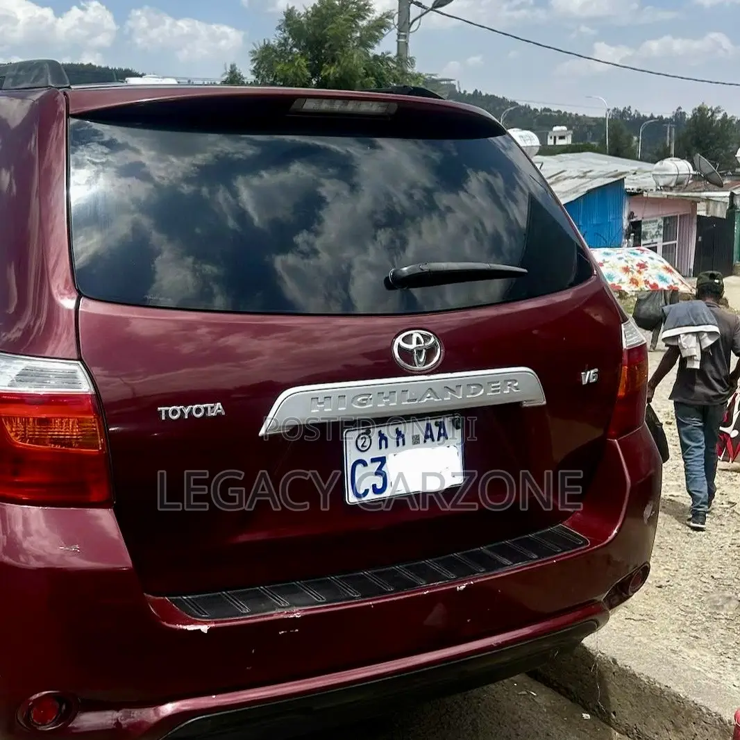 Toyota Highlander 2008 Red