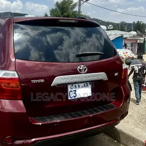 Toyota Highlander 2008 Red
