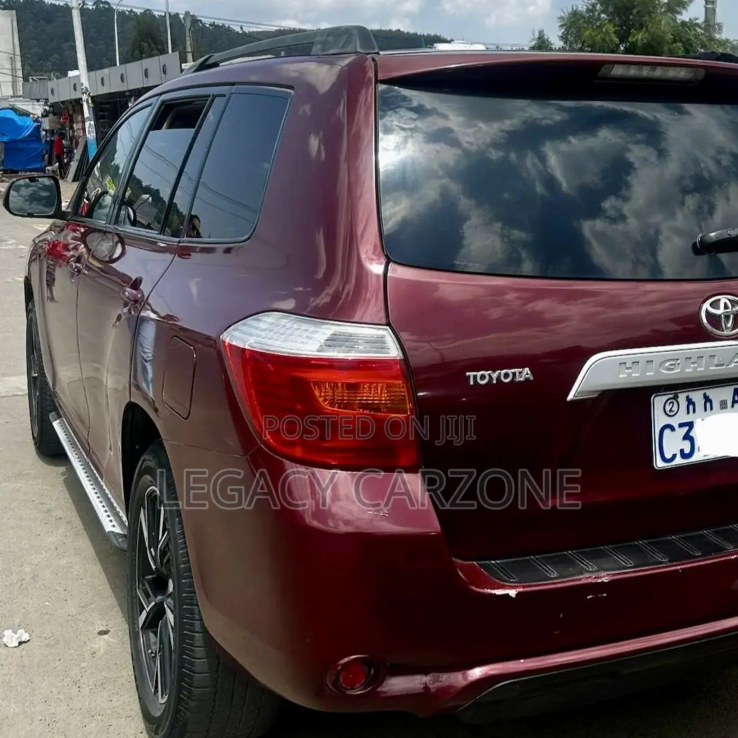 Toyota Highlander 2008 Red