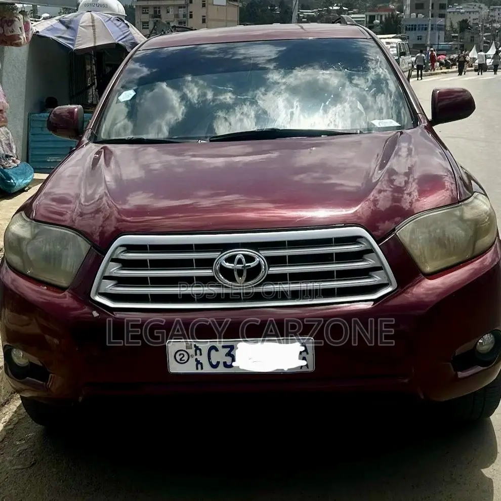 Toyota Highlander 2008 Red