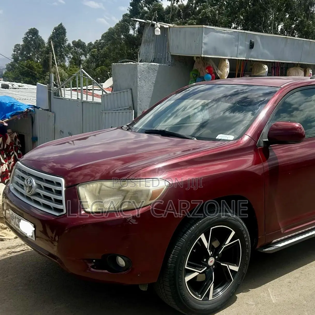 Toyota Highlander 2008 Red