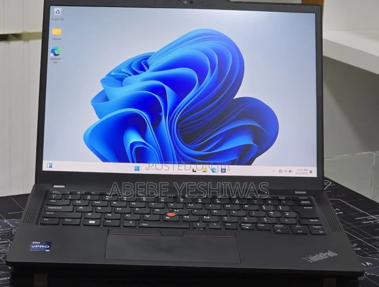 New Laptop Lenovo ThinkPad x13 Yoga 16GB Intel Core i5 SSD 512GB