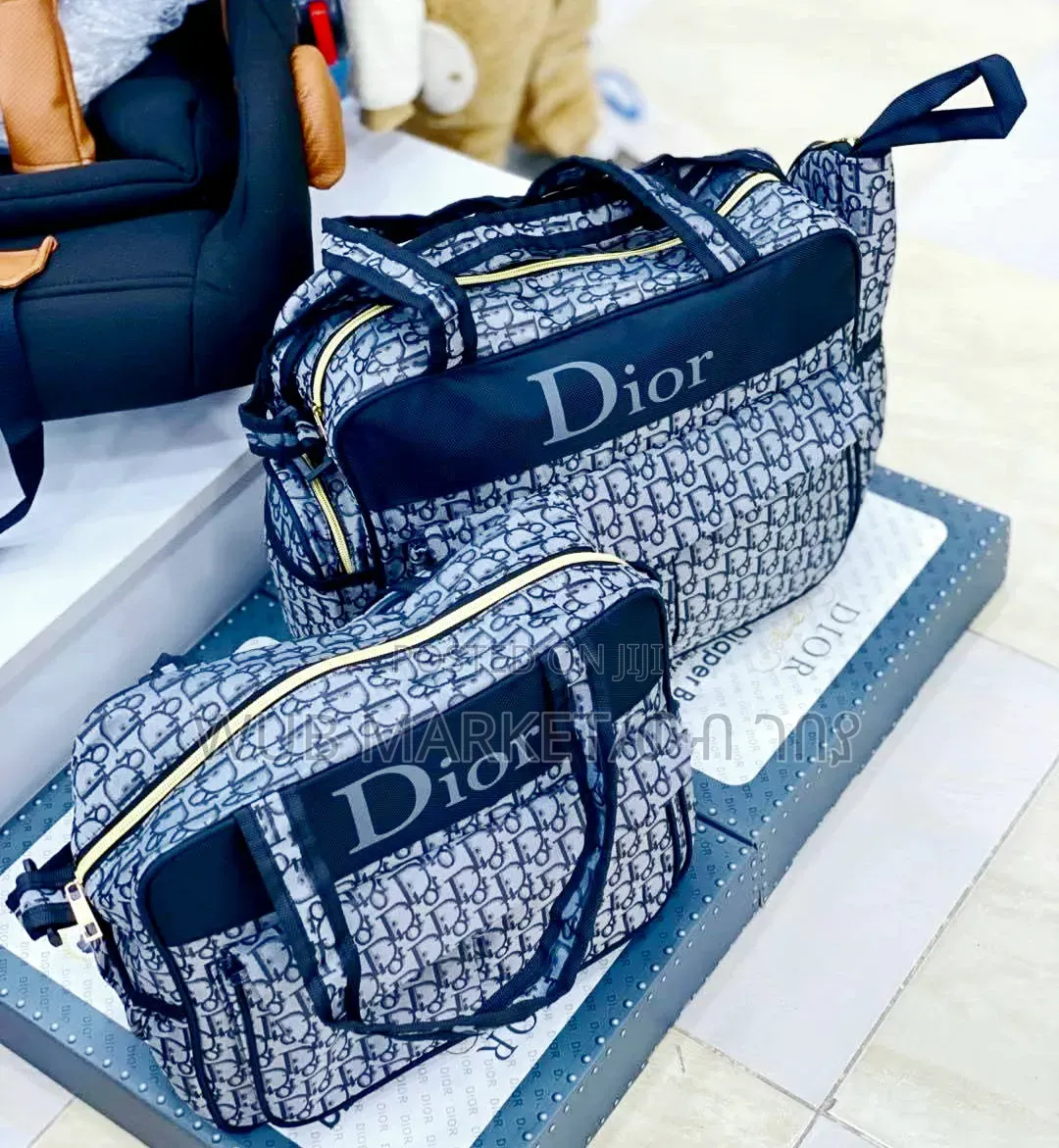 Premium 5-Piece Baby Diaper Bag-5-በ-1 የእናቶች ቦርሳ