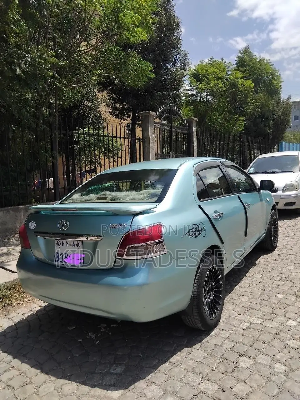 Toyota Yaris 2008 Green
