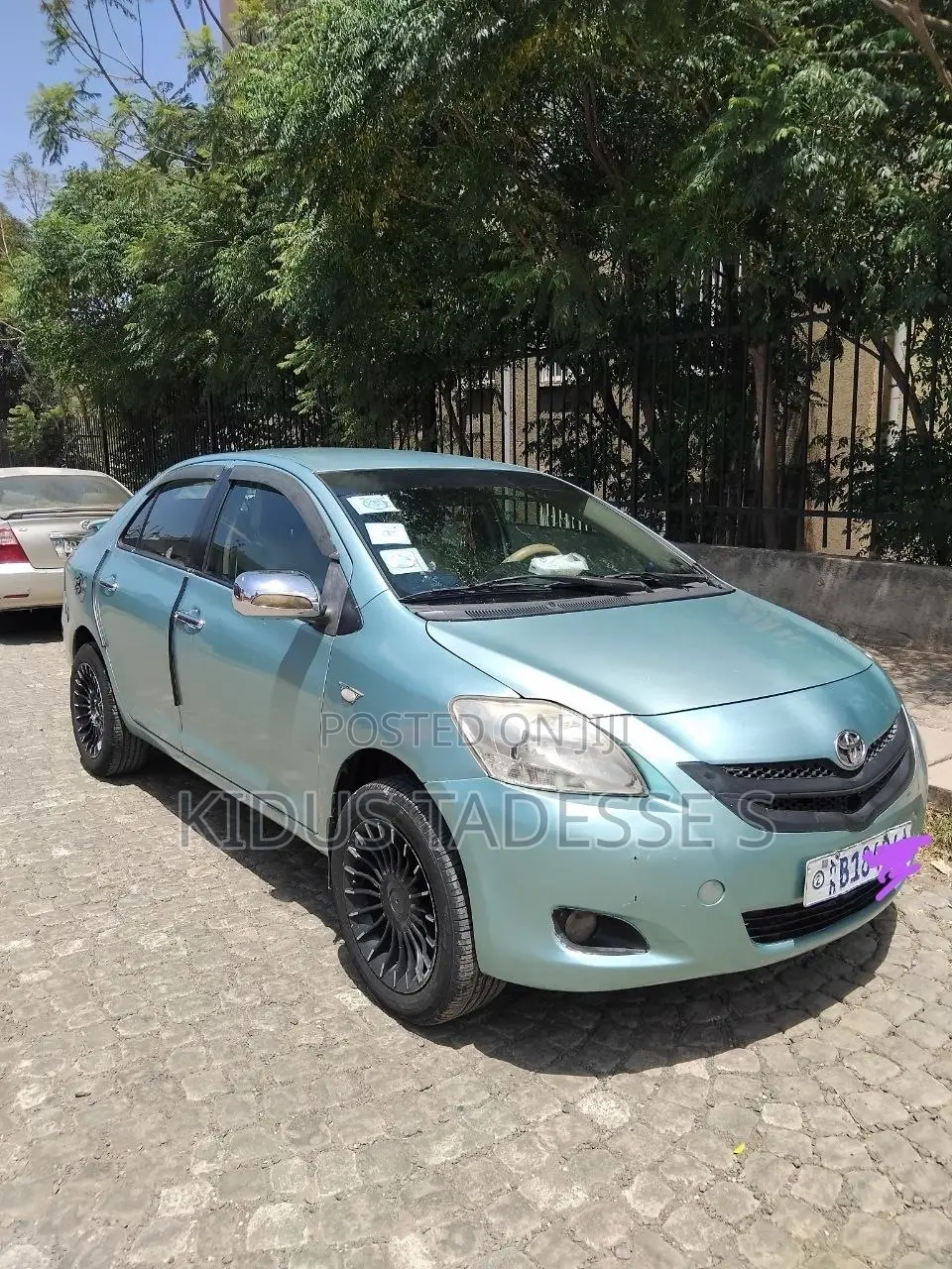 Toyota Yaris 2008 Green