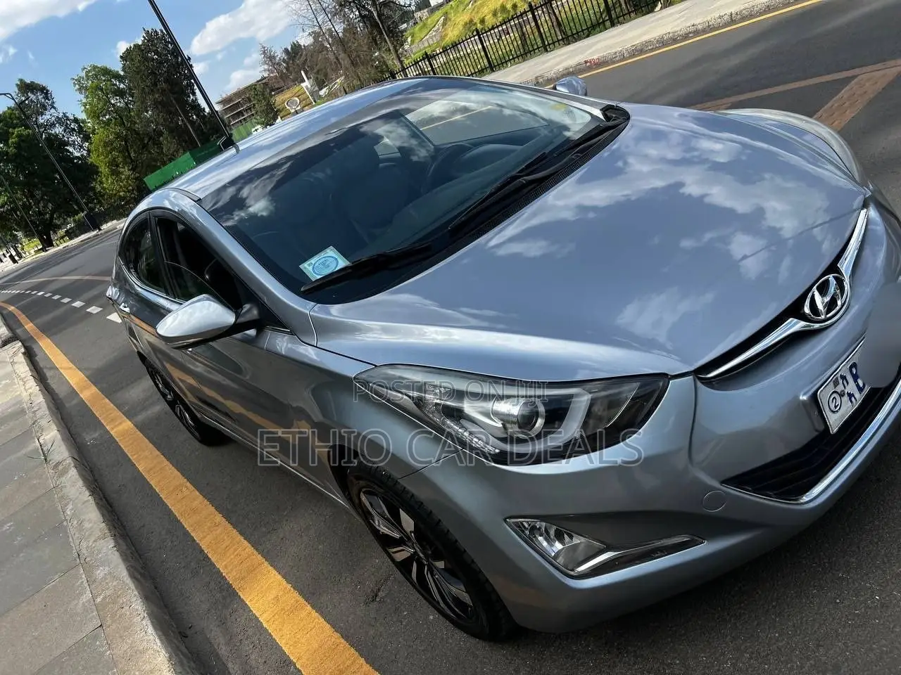 Hyundai Avante 2015 Gray