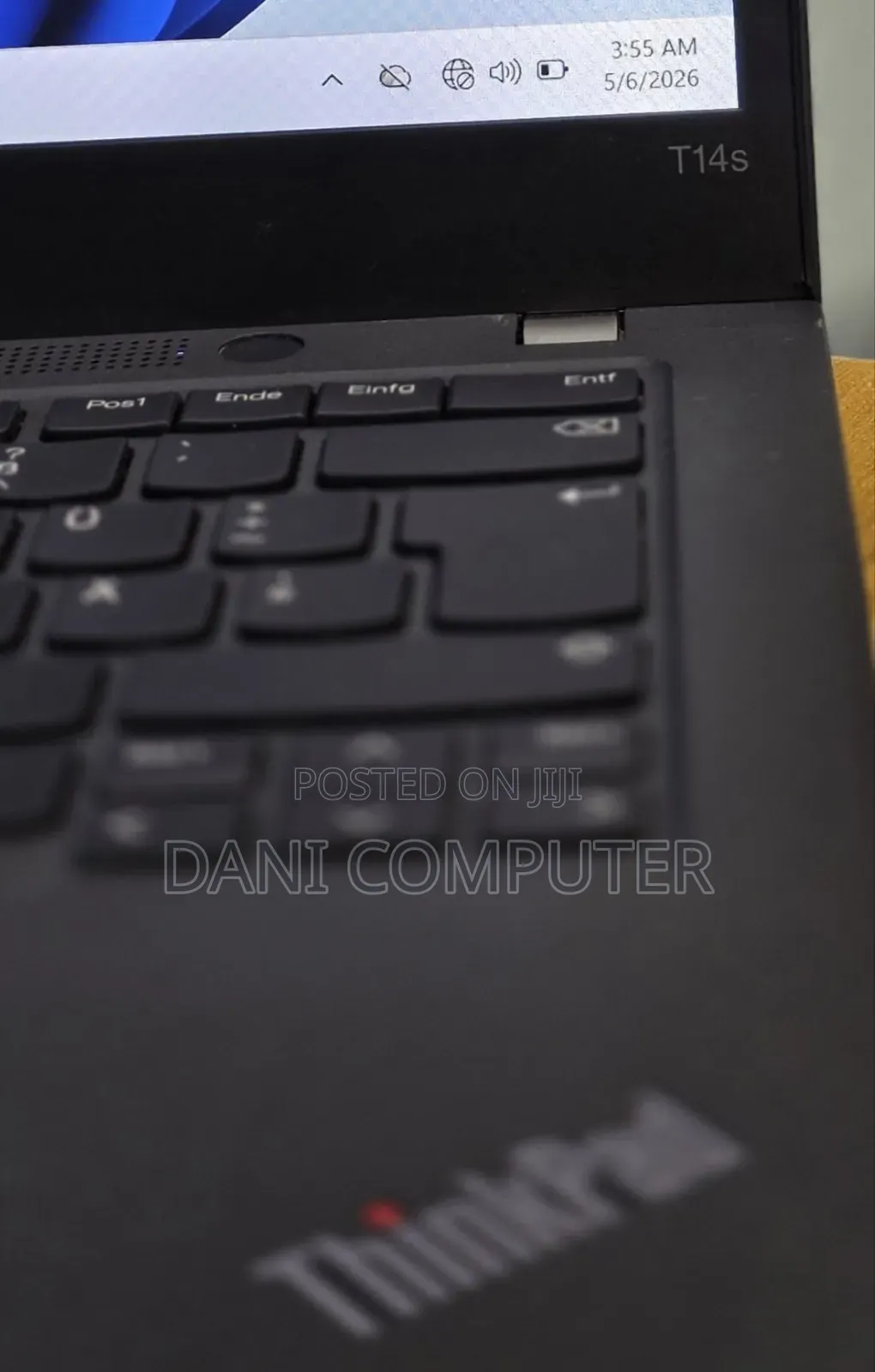 New Laptop Lenovo ThinkPad T14s G4 16GB Intel Core i7 SSD 512GB