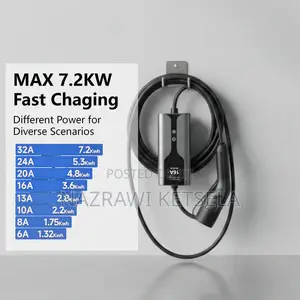 Portable የኢቪ ቻርጀር | አምፔር Adjustable