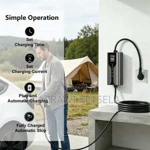 Portable የኢቪ ቻርጀር | አምፔር Adjustable