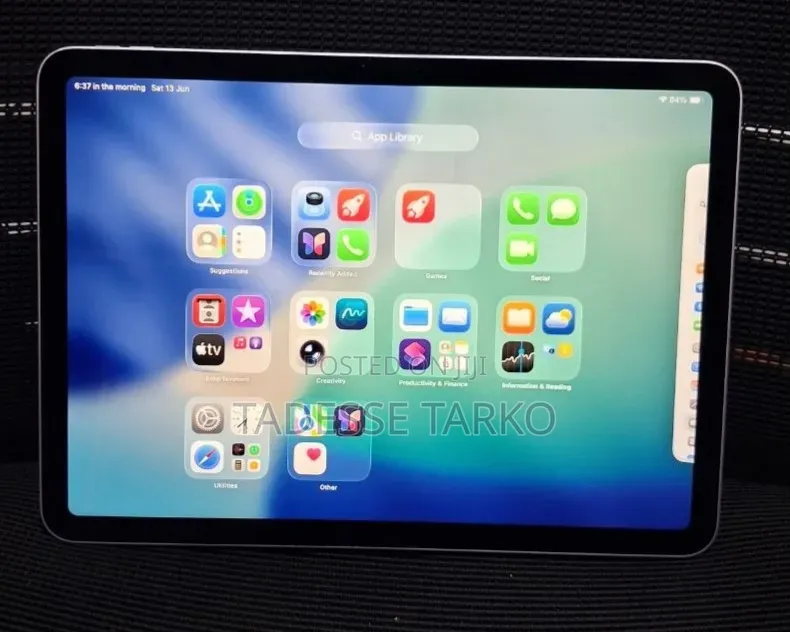 New Apple iPad Air 11 (2024) 128 GB Silver