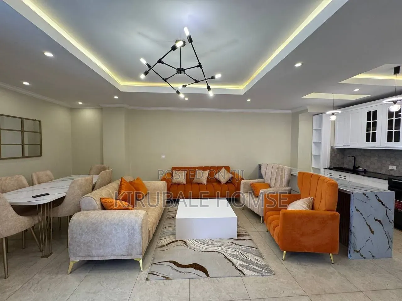 Furnished 3bdrm Apartment in Bola Atlase, Bole for rent