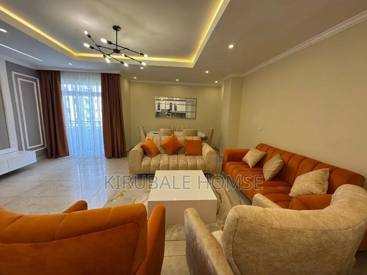 Furnished 3bdrm Apartment in Bola Atlase, Bole for rent