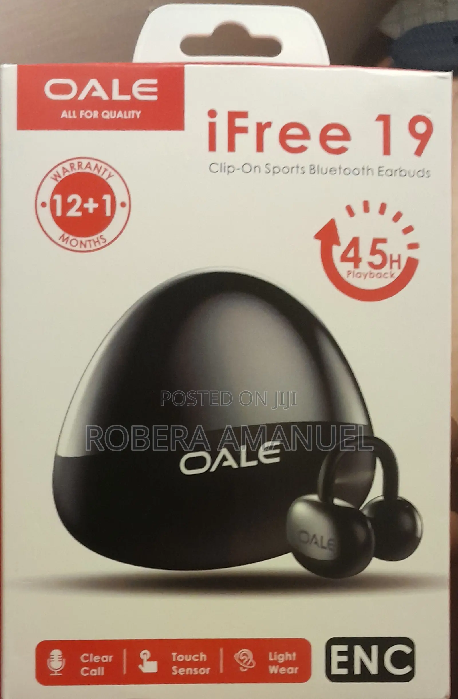Oale I Free 19 Clip Earbuds