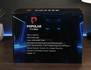 Popular P12 Max Android Tv Box – Ultra Hd Smart 2gb Ram + 16gb Rom)