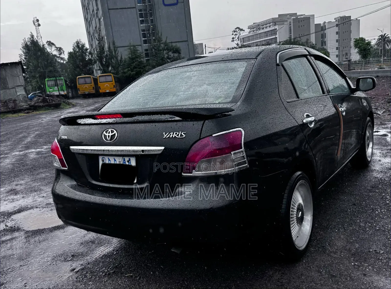 Toyota Yaris 2008 Blue