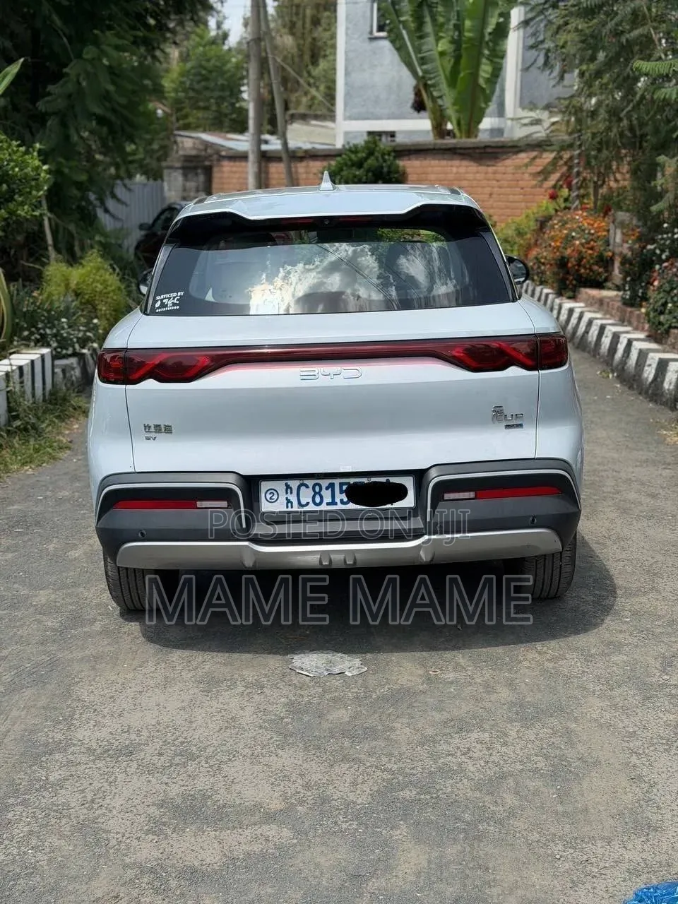 New BYD Yuan Up 2024 Silver