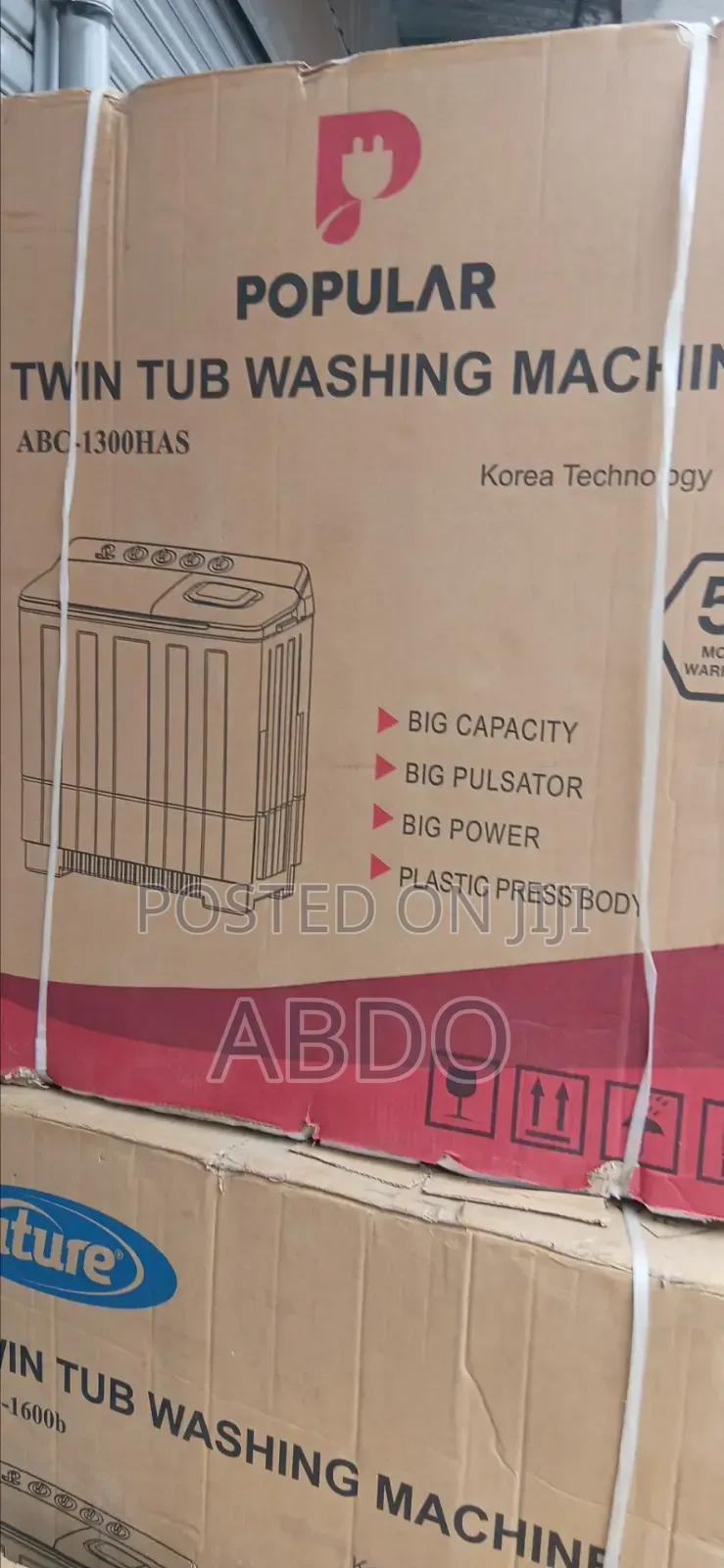 Popular Twin Tub Washing Mashine 13kg Quality Brand Doubel Moter