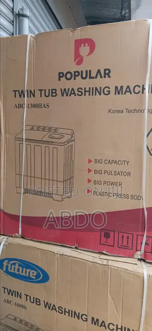 Popular Twin Tub Washing Mashine 13kg Quality Brand Doubel Moter