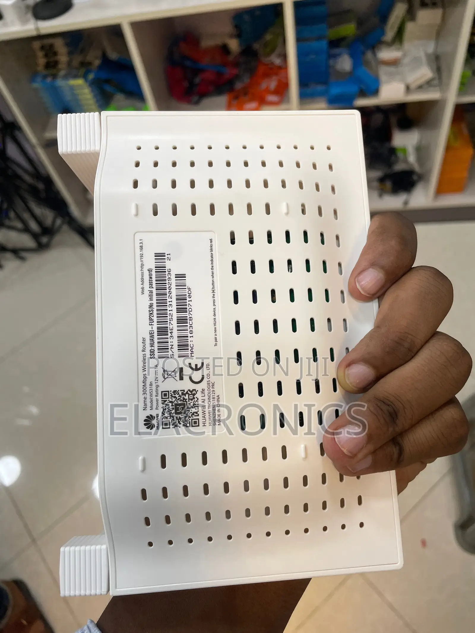 Huawei Wifi Extender Router (300mbps Dual 5dbi) | ዋይፋይ ማራዘሚያ