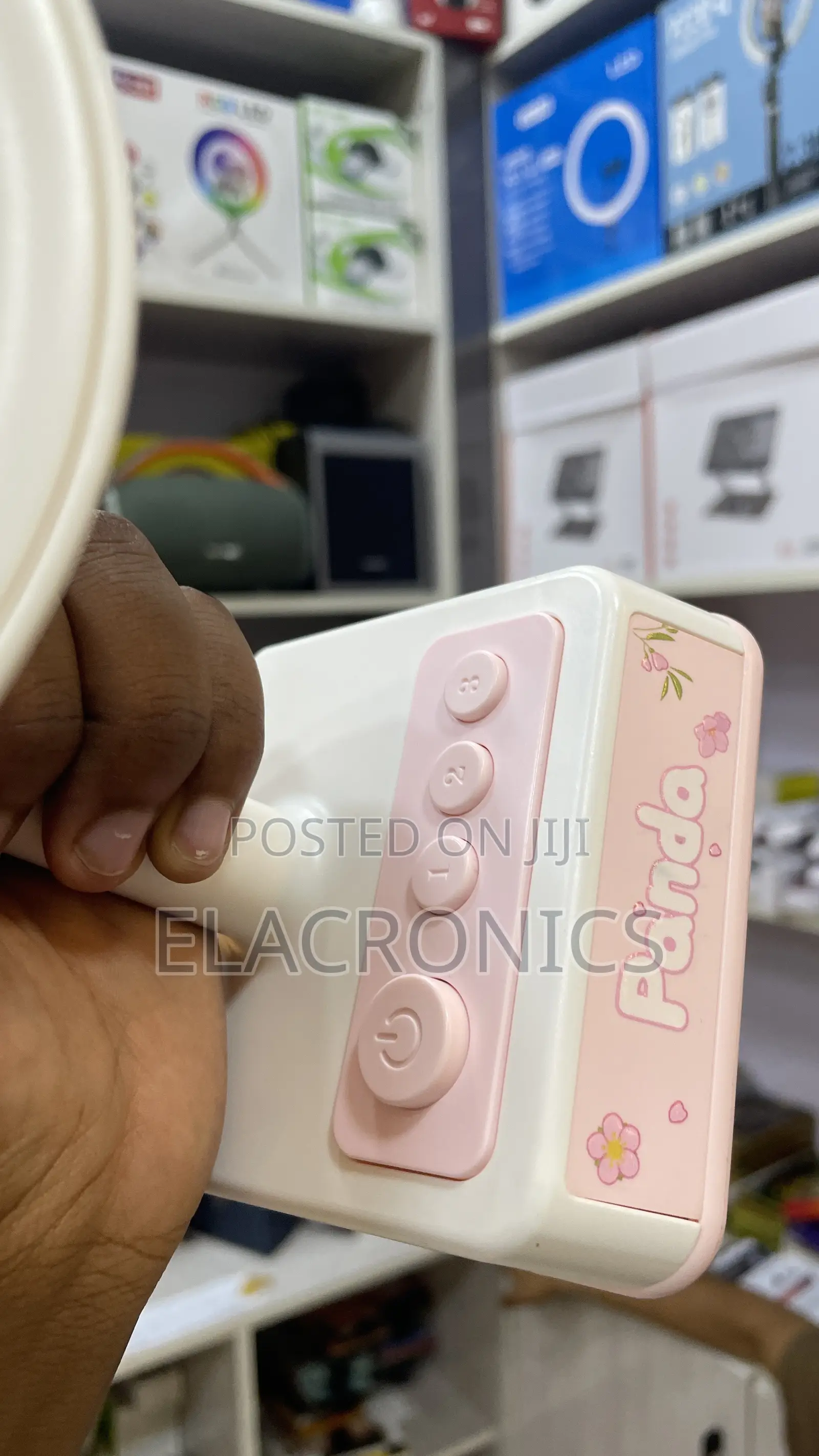 Portable Mini Fan Rechargeable | 3 Speed Usb Fan