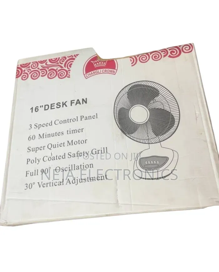 Crown Desk Fans Delivery
