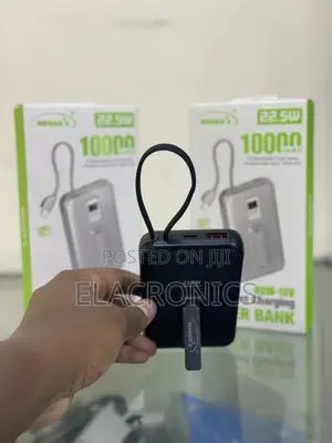 10000mah Wireless Ruggas Power Bank | 22.5w Fast Charge