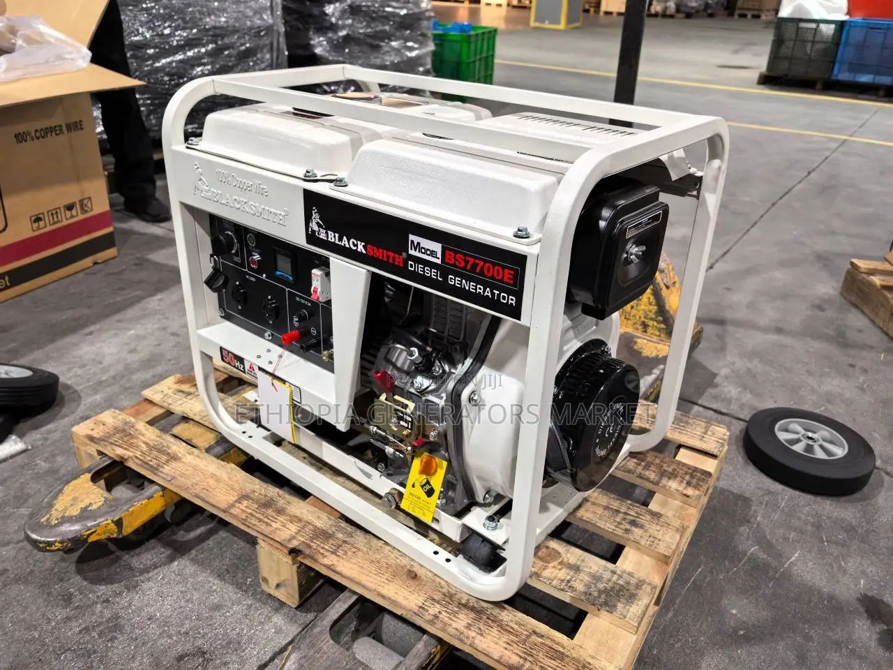 Diesel Generator 6kw 7kva | Silent Backup Power Generator Ethiopia