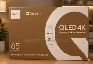 Syinix 65-Inch Qled Google Tv, Featuring Quantum Color Technology