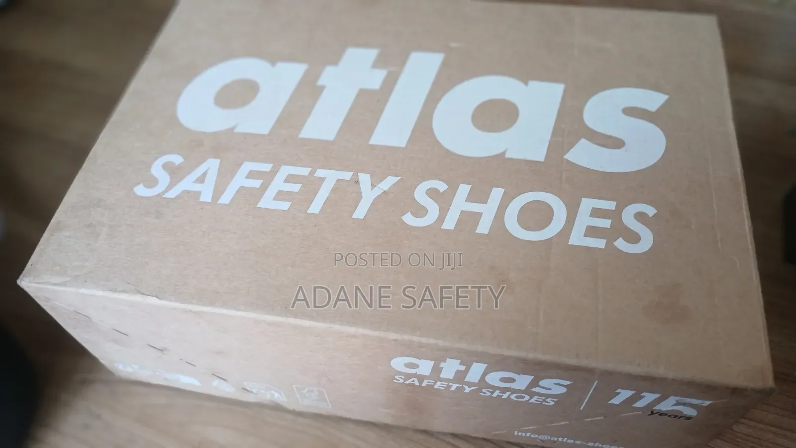 Atlas Stylish Safety $Hoe是አትላስ ዘናጭ ሴፍቲ ጫማ