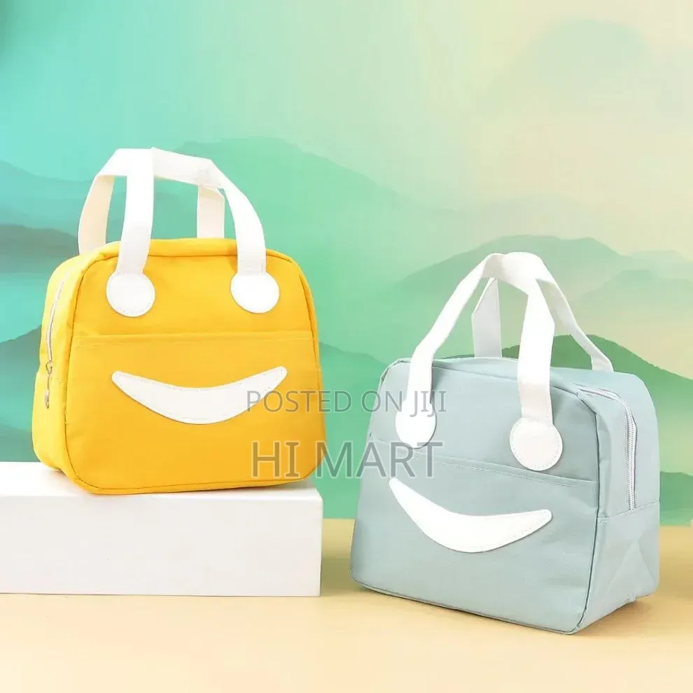 Smiley Face High Quality Lunch Box Bag
