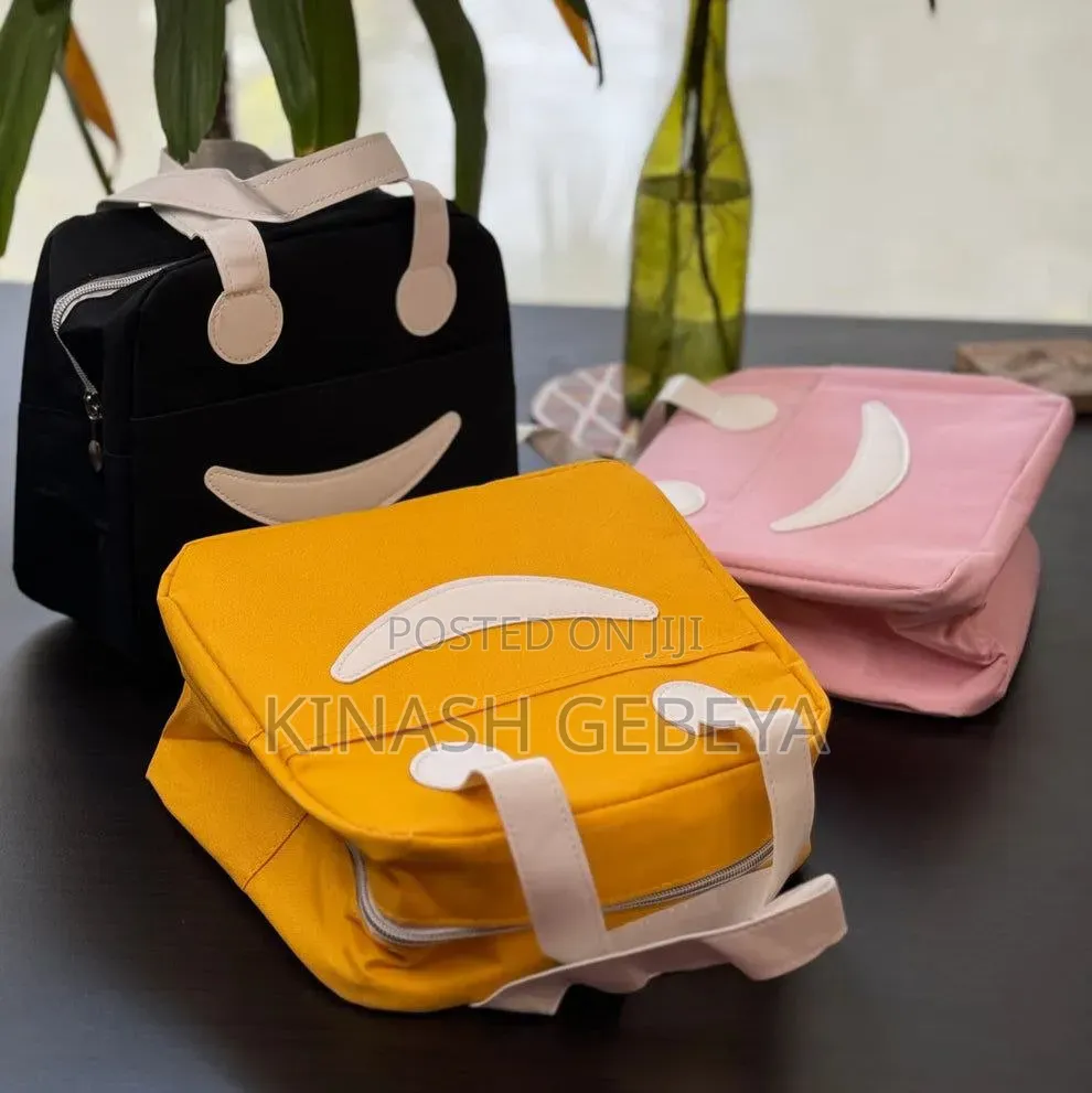 Smiley Face Lunch Box Bag