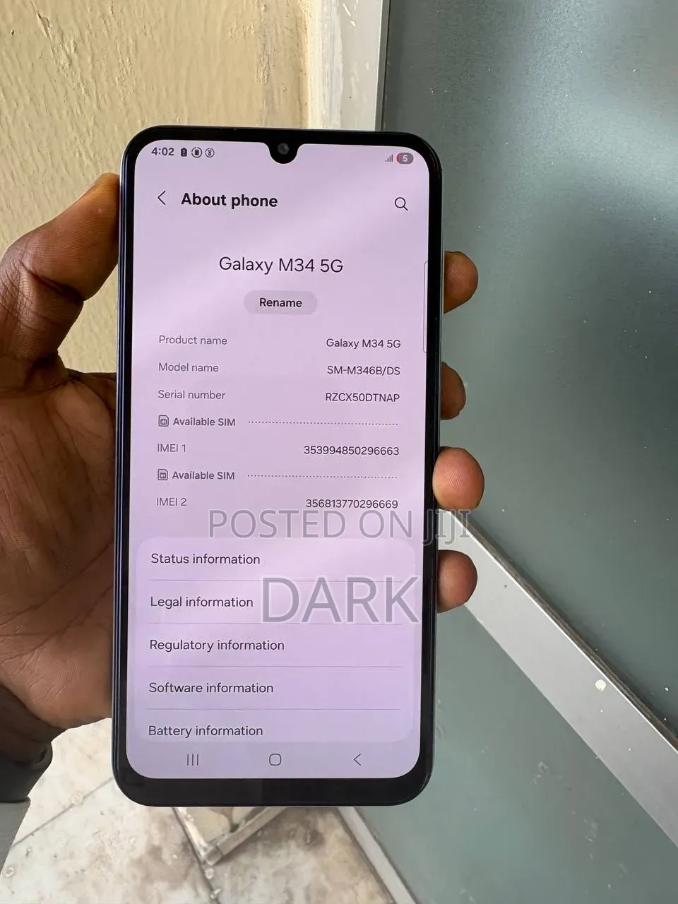 Samsung Galaxy M34 5G 128 GB White