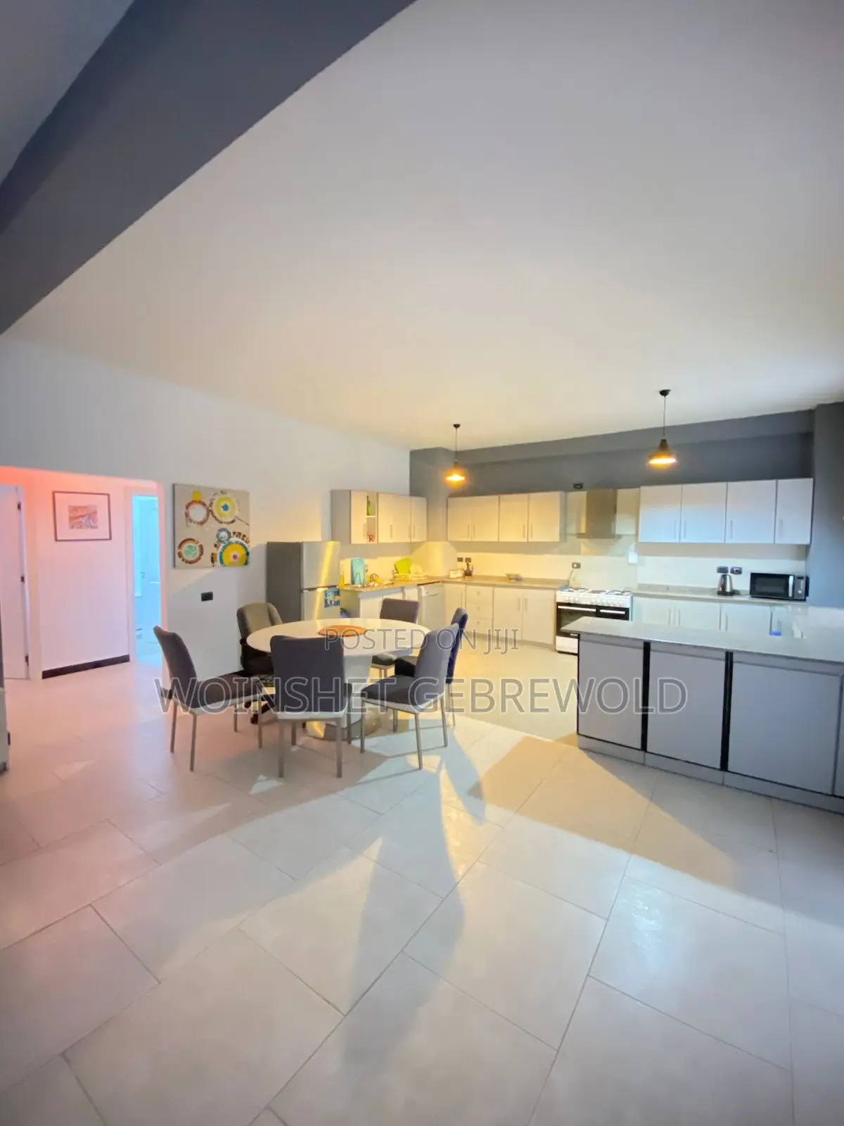 Furnished 3bdrm Apartment in Kirkos for rent