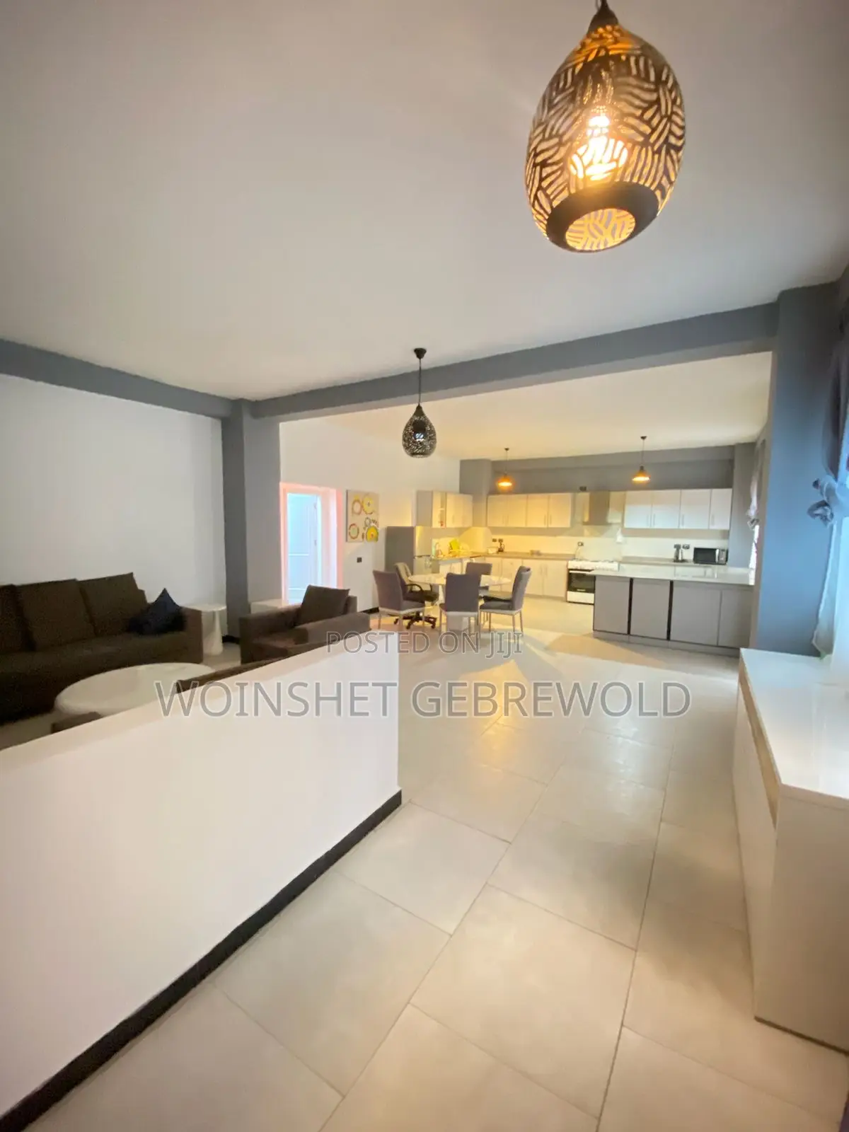 Furnished 3bdrm Apartment in Kirkos for rent