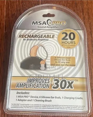 Rechargeable Hearing Aid Msa Pro, 30x