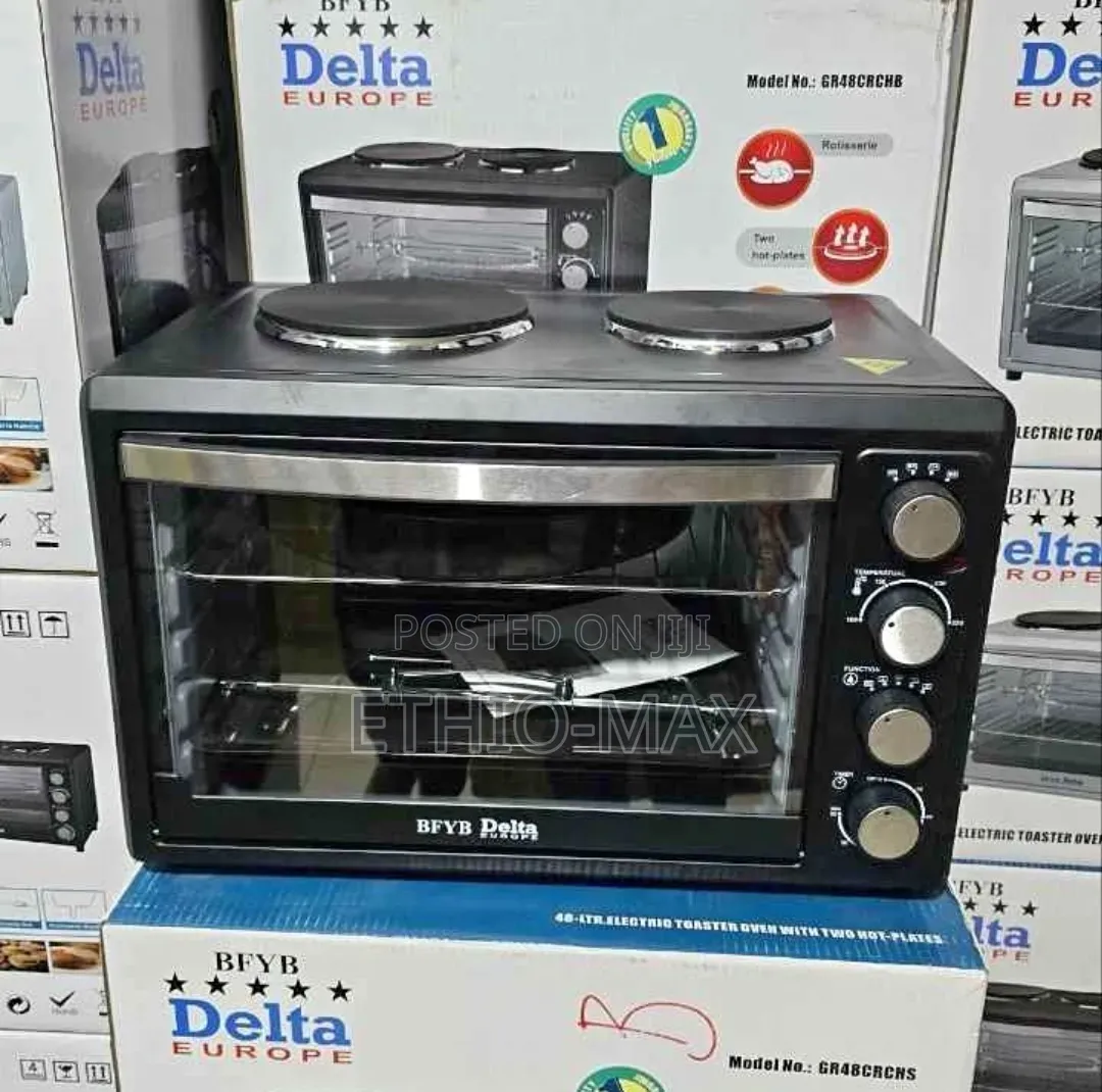 Delta Europe Mini Oven 48l – Bake, Grill Roast With Professional