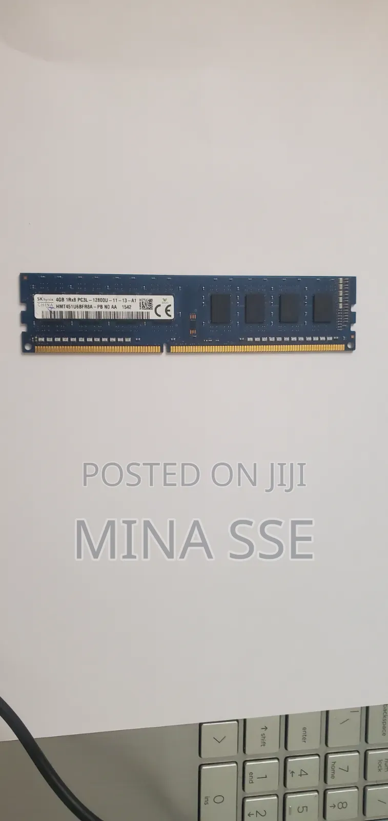 Sk Hynix 4gb Ddr3 1600mhz Desktop Ram (Pc3l-12800u)