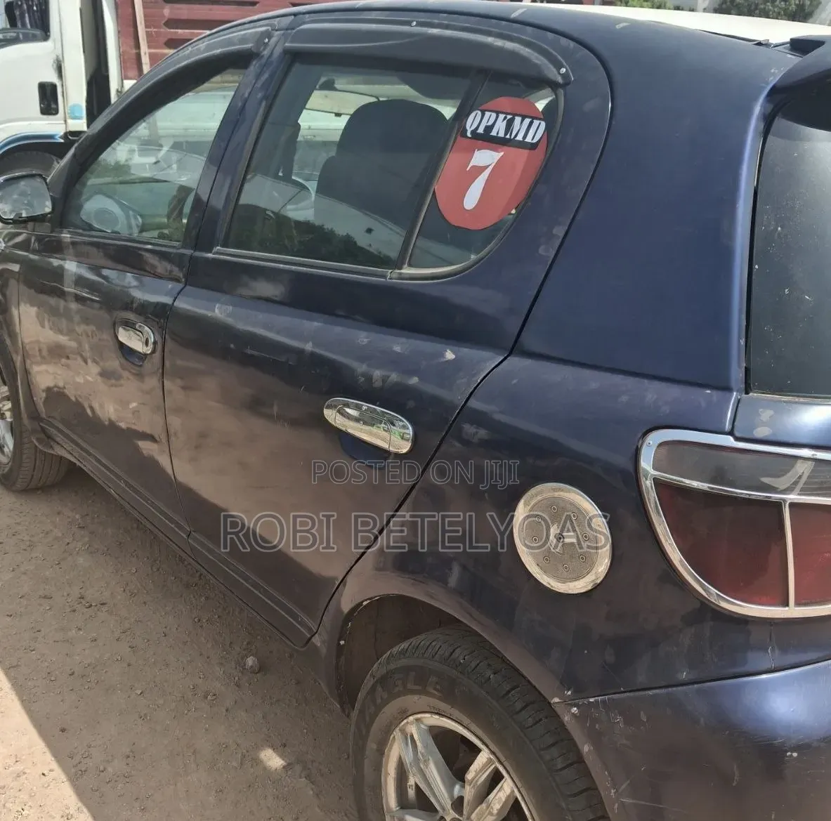 Toyota Yaris 2001 Blue