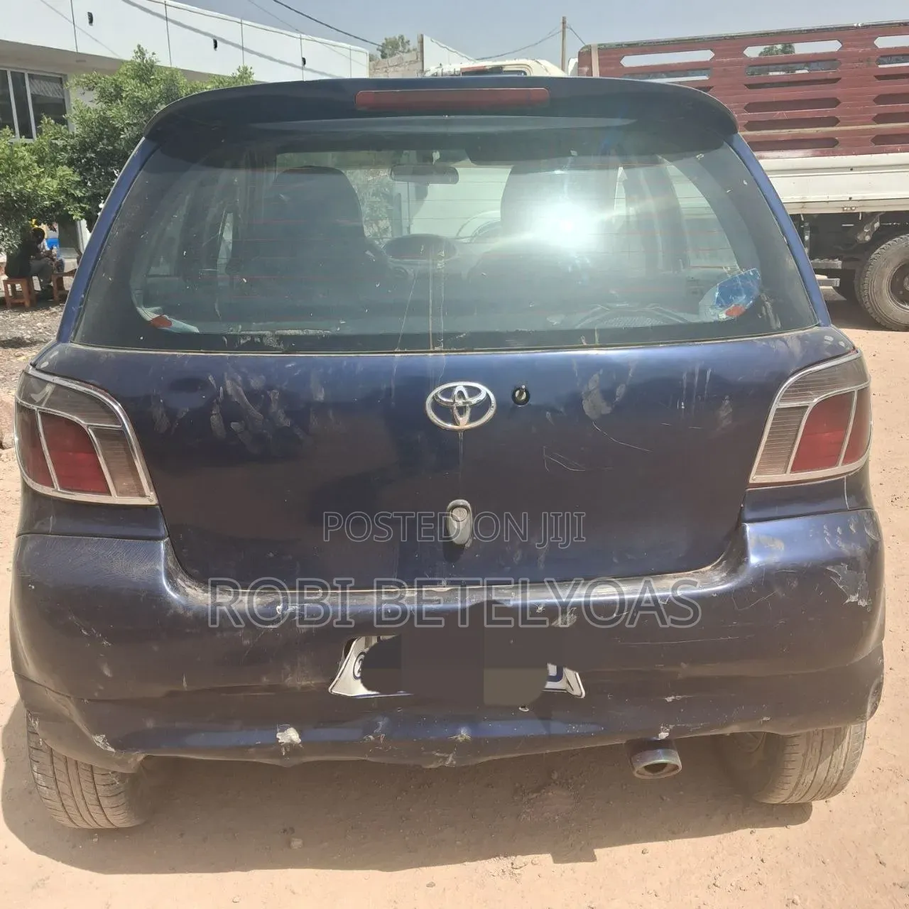 Toyota Yaris 2001 Blue