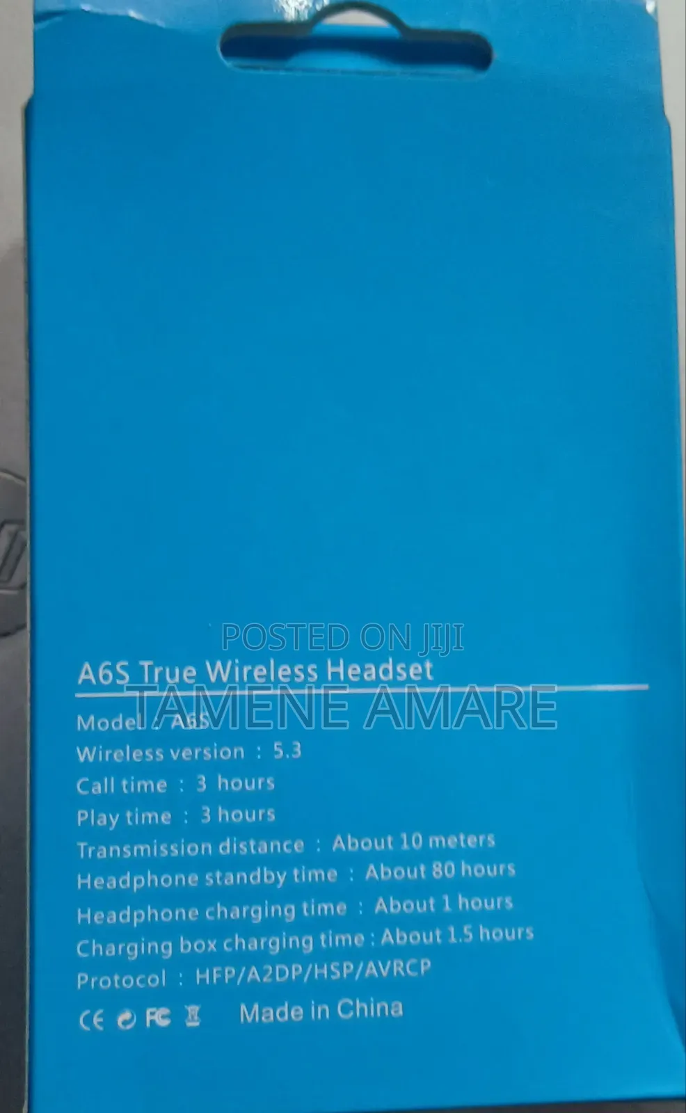 A6s Haedset