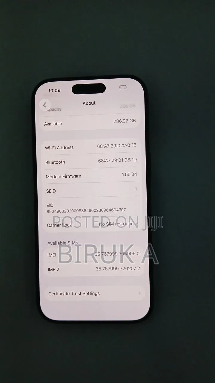 New Apple iPhone 17 Pro 256 GB Blue