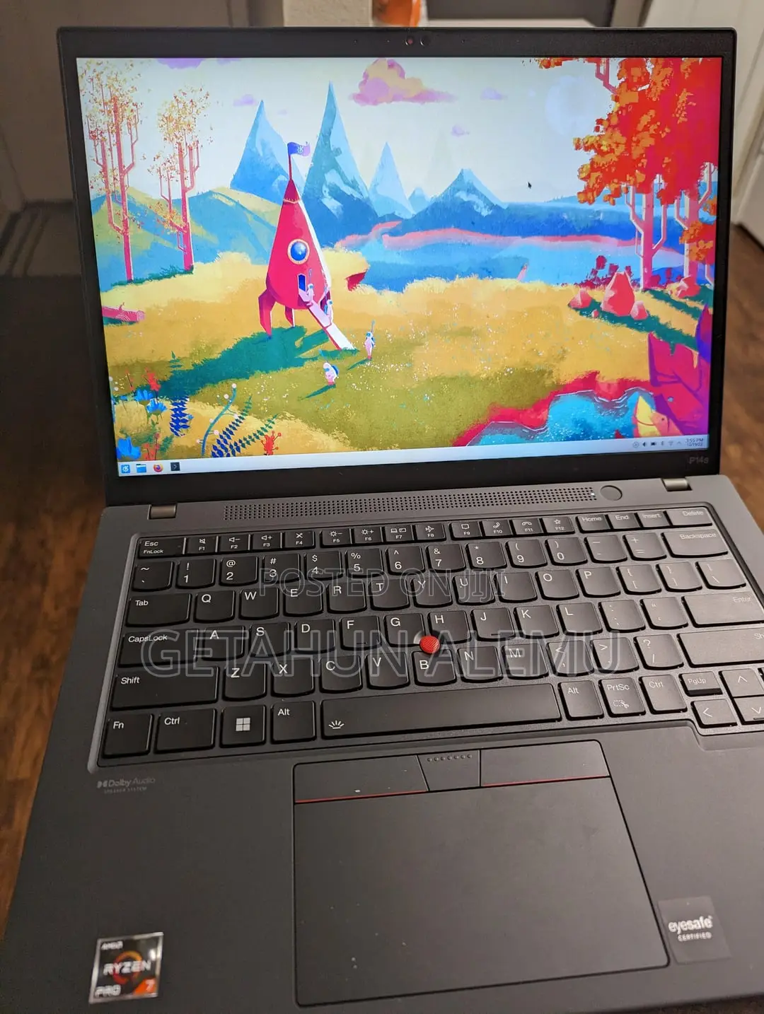 New Laptop Lenovo ThinkPad P14s 16GB AMD Ryzen 5 SSD 512GB