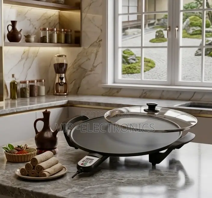 Enat Injera Electric Mitad Baking 47cm – 2500w Digital Temperature